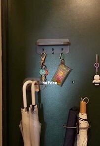 スリコのマグネット収納が「カラフルポップな玄関」に変身！スプレーで好きな色にカラーチェンジ
