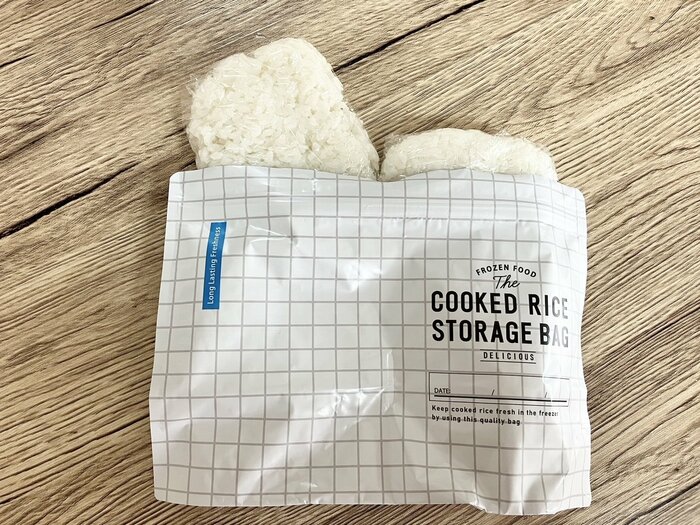 冷凍ごはん用のおいしさ保存袋
