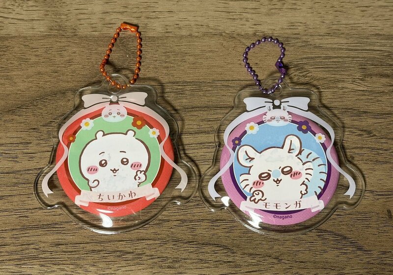 キャンドゥ、ちいかわ 缶バッジ&カバーセット筆者撮影写真