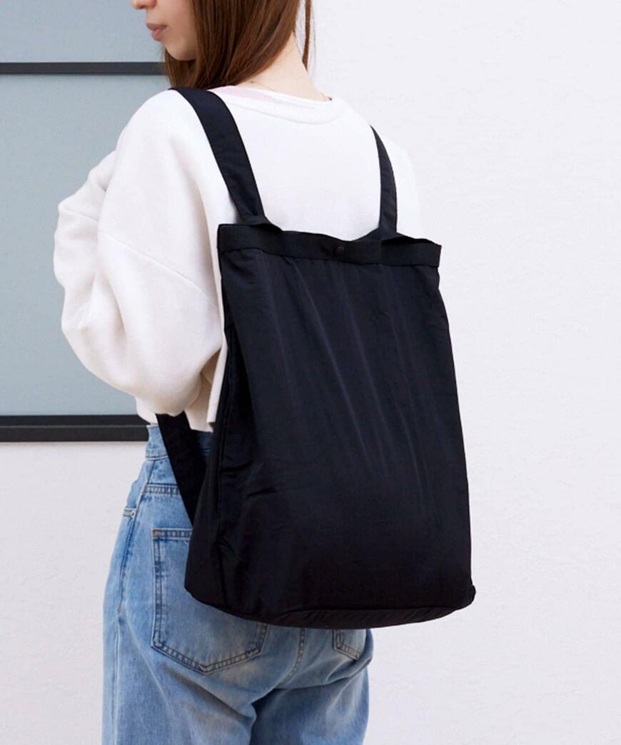 3COINS、リュック2WAYエコバッグ画像
