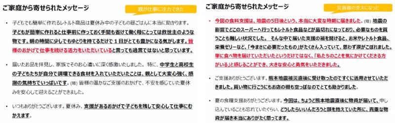 出所：<u><a href="https://kidsdoor.net/data/media/posts/202609/2026summer_crowdfundingreport260909.pdf" target="_blank">キッズドア 2026 年度 夏休み宅配食料支援 実施報告書（PDF）</a></u>