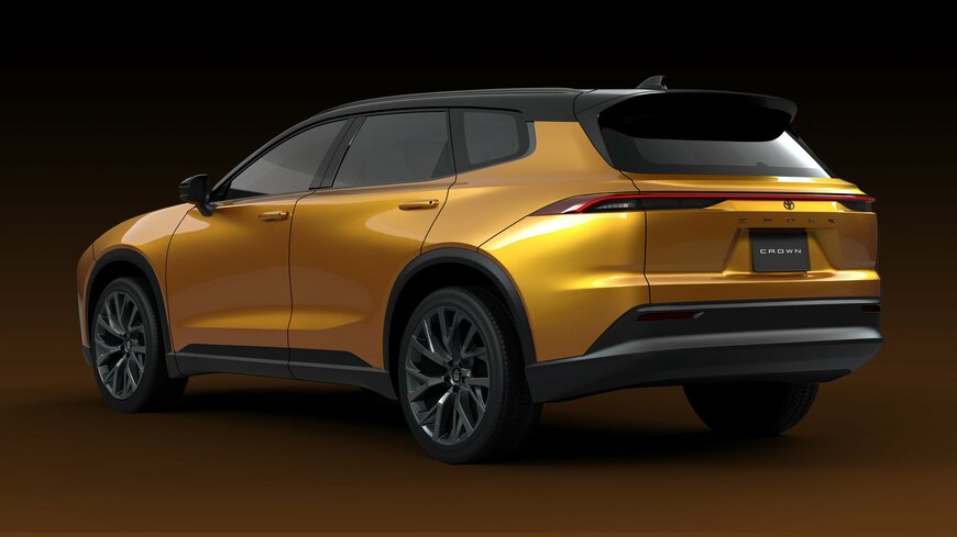 新型クラウンエステートのエクステリア