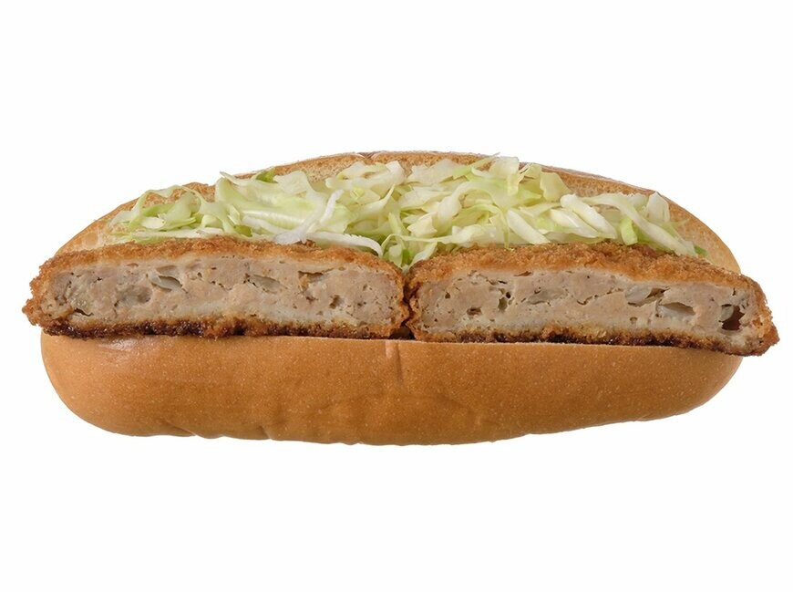 がっつり　メンチカツロール