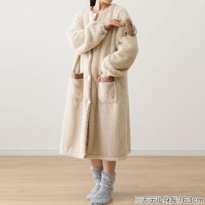 ニトリ 着る毛布(Nウォーム ヒョウモントカゲモドキ ベージュ KO12)