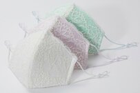 イオンから美形状、高機能「総レースマスク」が登場。フォーマルな場にも最適