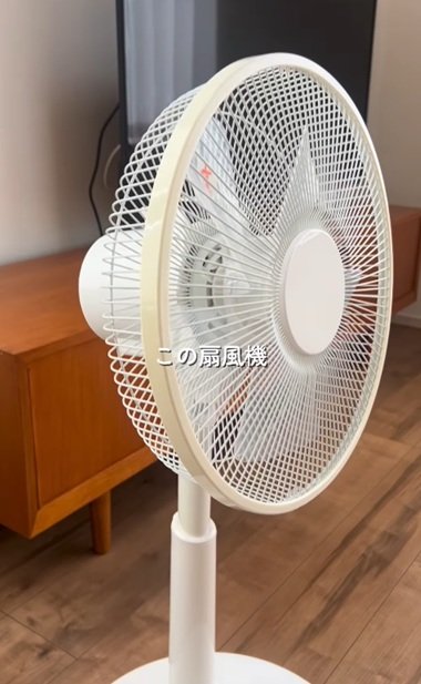 変身前の扇風機