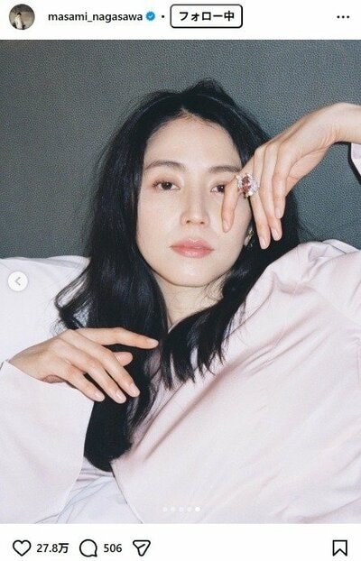 長澤まさみのInstagram投稿