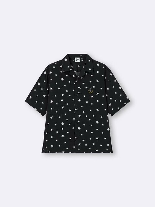 オープンカラーシャツ(5分袖) ジョジョの奇妙な冒険