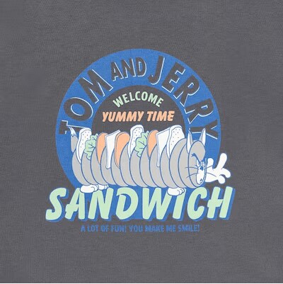 トムのサンドウィッチがユニークなアートを使用