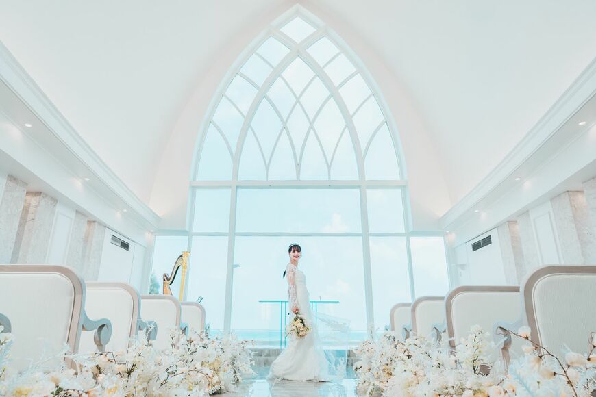 出所：ワタベウェディング株式会社「内田理央さんの沖縄旅行×リゾ婚体験ムービー『内田理央のラグジュアリー沖縄』ワタベウェディング公式YouTubeで12月26日（木）公開！」 