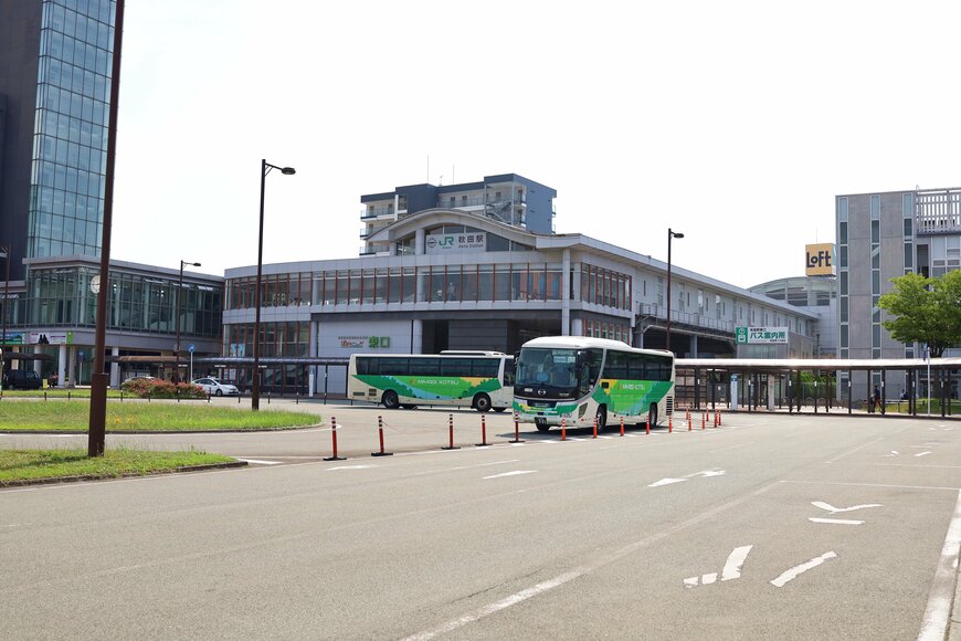 運転中に秋田駅付近で発見した衝撃の光景　「まるでアクション映画のようだ」と驚きの声が続出