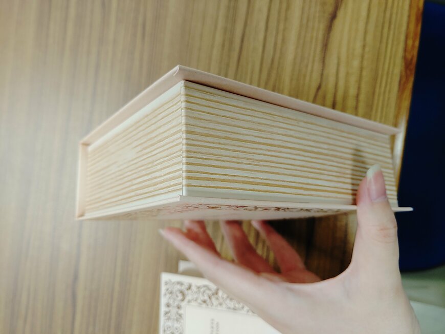 筆者撮影（Seria、amifa　2022　ブック型収納）