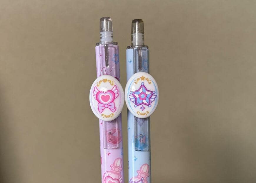 筆者撮影（ダイソー、バラエティーモチーフ、魔法少女）