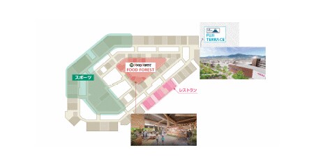 画像出所：イオンモール株式会社「地域創生型商業施設 THE OUTLETS SHONAN HIRATSUKA 4月28日（金）ＡＭ9：00 グランドオープン！」