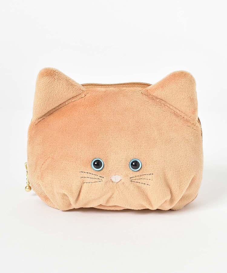 ブルーブルーエ公式　ふんわりキャットポーチ