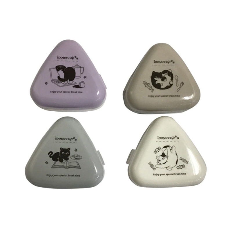 キャンドゥ公式 ルーズンアップおにぎり型ケース 2P 画像