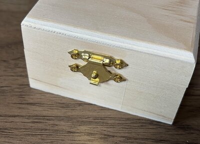 ダイソー、ウッドボックス収納（長方型）筆者撮影写真