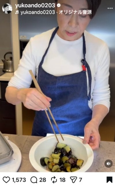 安藤優子のInstagram投稿