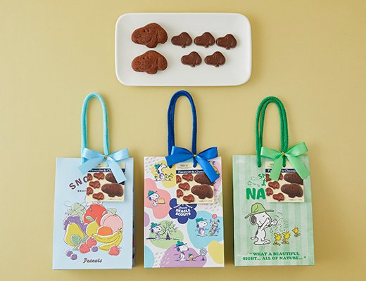 ローソンの新商品：ハート　スヌーピースイーツ手提げ