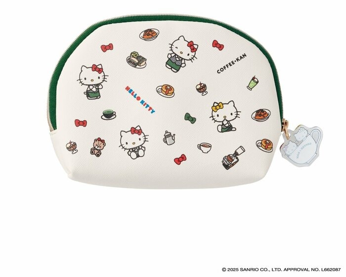 描き下ろしデザインを贅沢に使用した「オリジナルポーチ」