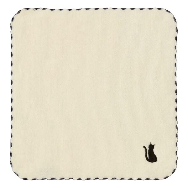 出所：フランフラン公式　バロット 抗菌防臭ハンカチ ねこ