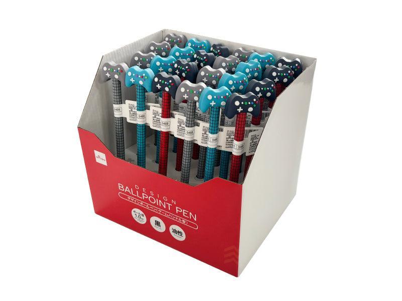出所：公式通販ダイソーネットストア デザインボールペン（ゲームハンドル型）