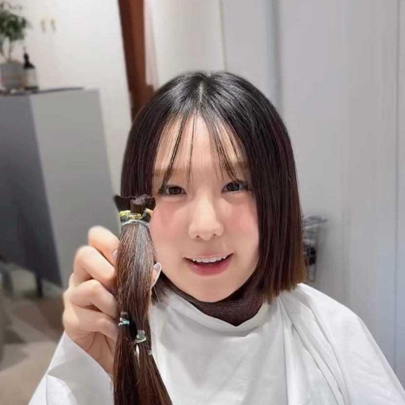 出産を控えたプレママさんが“ヘアドネーション”で一変！驚きのビフォアフに目が離せない