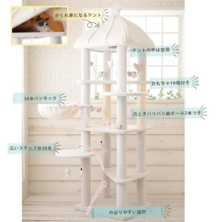 3匹で使用できるため、多頭飼いにもおすすめで