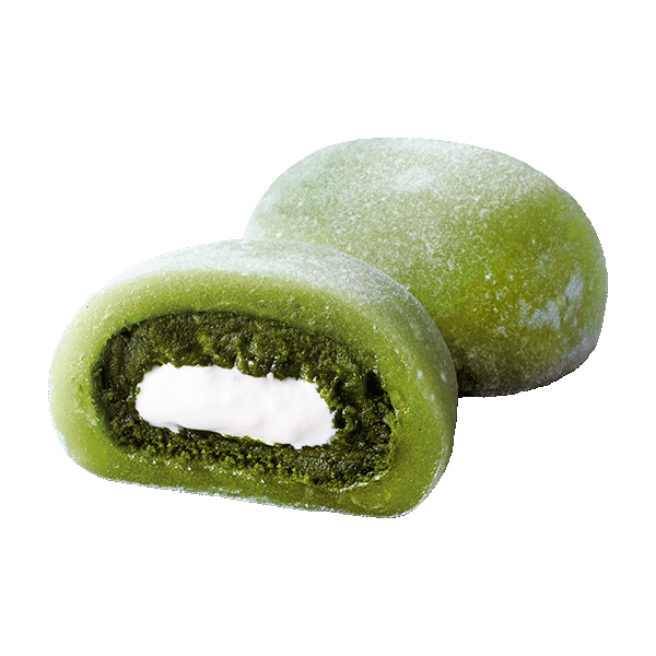 ファミリーマートの新商品：濃い抹茶のクリーム大福