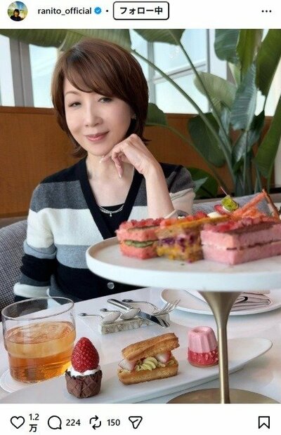 伊藤蘭のInstagram投稿