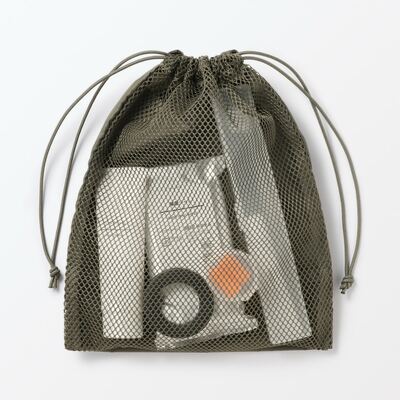 無印良品ネットストア ポリエステルメッシュ巾着　ダブルタイプ商品画像