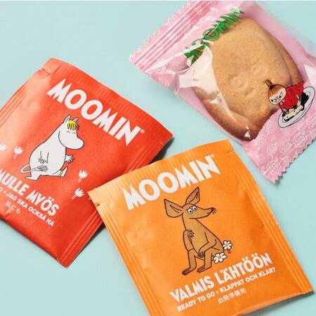 ムーミンティー＆クッキー　ギフトボックス（スノークのおじょうさん＆スニフ）