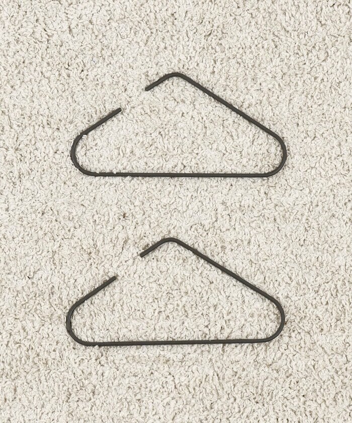 3COINS公式 ペット用アイアンハンガー2本セット