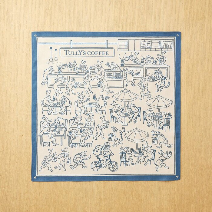 ユニークな正方形の風呂敷