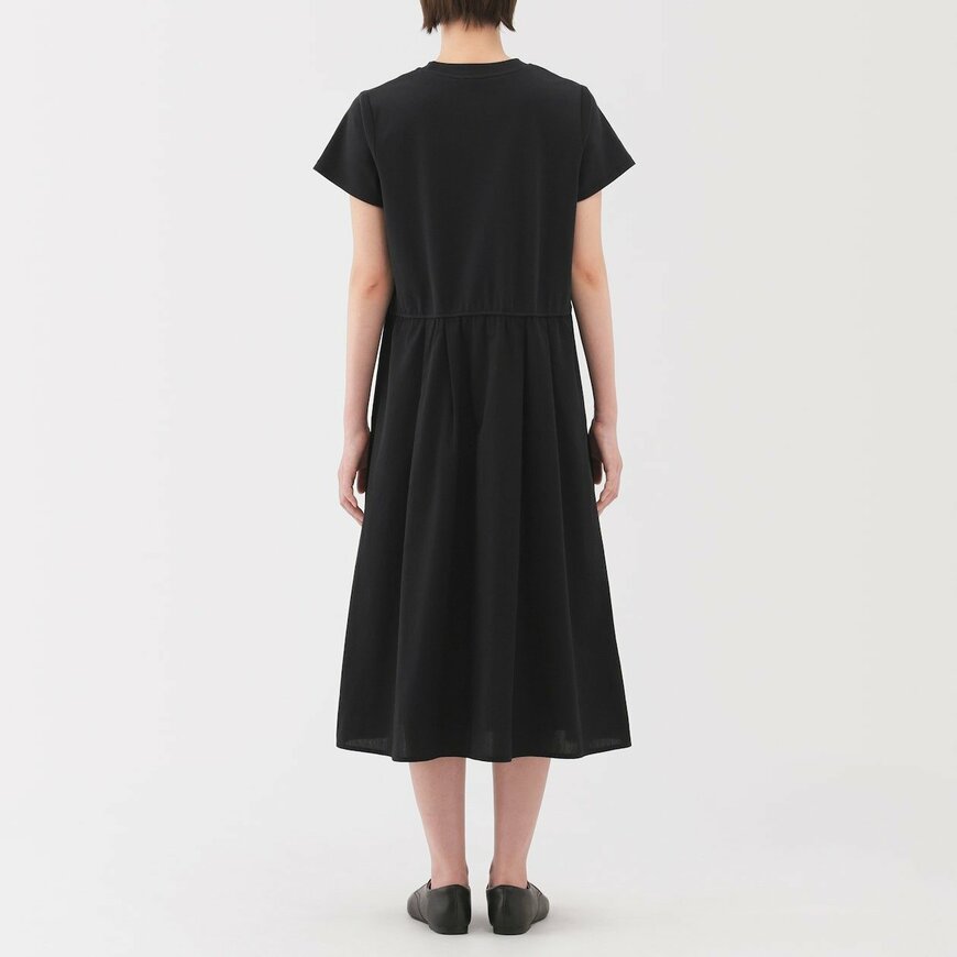 出所：無印良品公式　婦人　涼感　半袖ワンピース