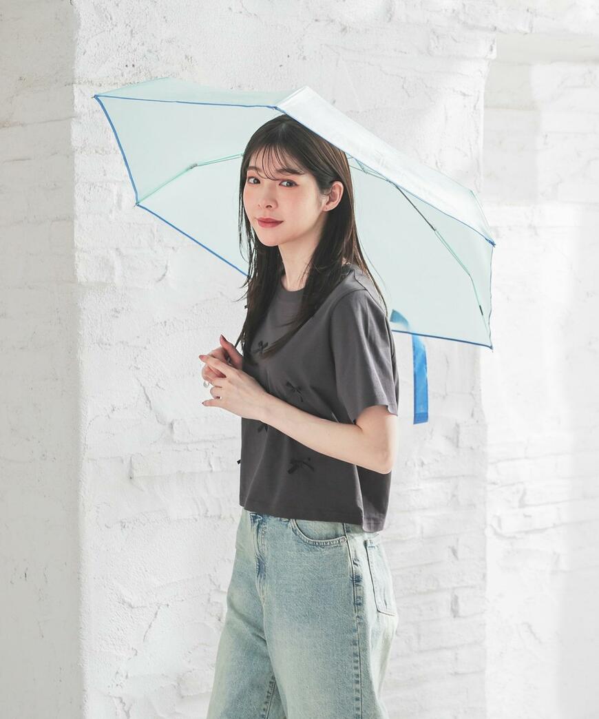 出所：ハニーズ公式オンラインストア 折り畳みビニール傘／カラー