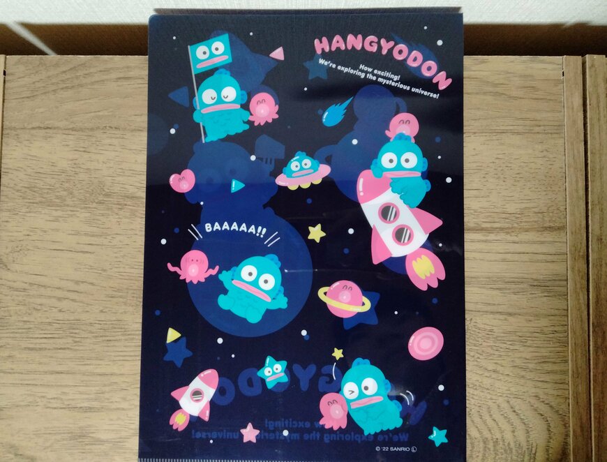 筆者撮影（セリア、A4クリアファイル H/G ポップ）