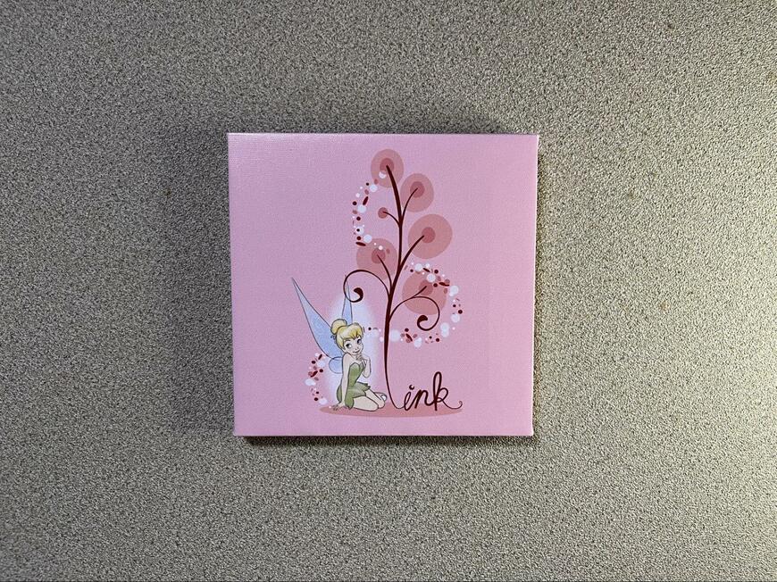 セリア、ティンカーベル アートパネル 15cm画像