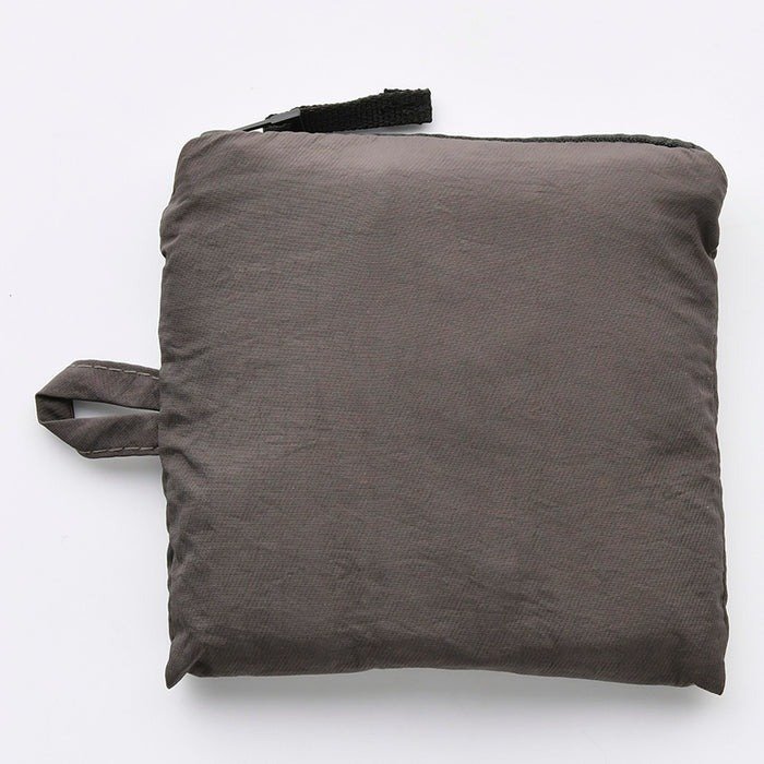 ダイソー公式 ソフトナイロン折りたたみ収納リュック(GY)