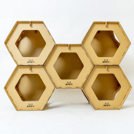 ニトリ、爪とぎ付キャットハウス(5個セット)画像