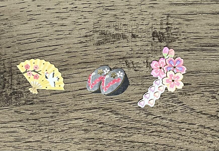 キャンドゥ、にっぽんのかわいいフレークシール 舞妓商品画像