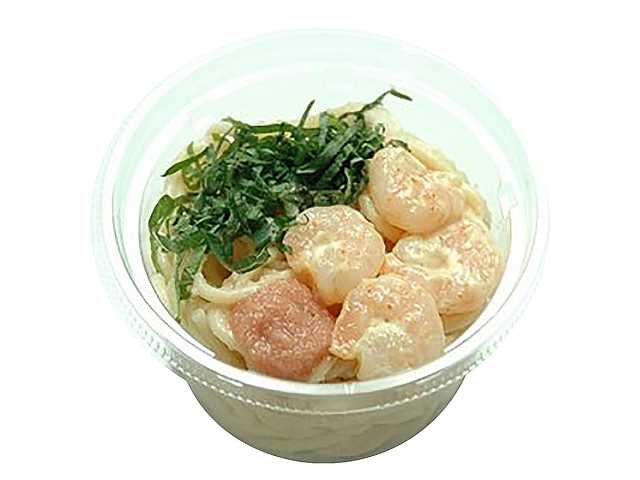 北海道産たらこと海老のスパゲティサラダ