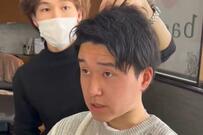 『癖のある髪質』が悩みの男性　癖を活かしたカットでかっこいい仕上がりに大変身！