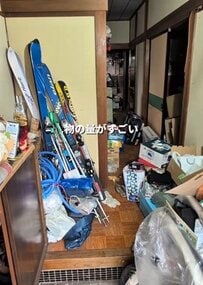 「じいじ喜んでくれる！」築50年空き家の〈物で埋まった玄関〉→床が見える〈スッキリ空間〉に大変身！反響続々