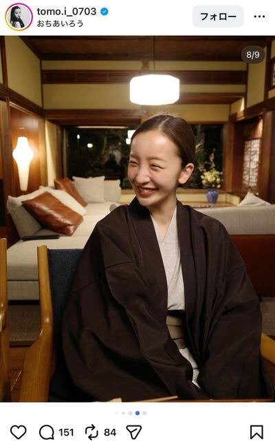 板野友美のInstagram投稿