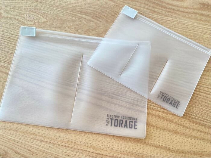 半透明でマットな質感