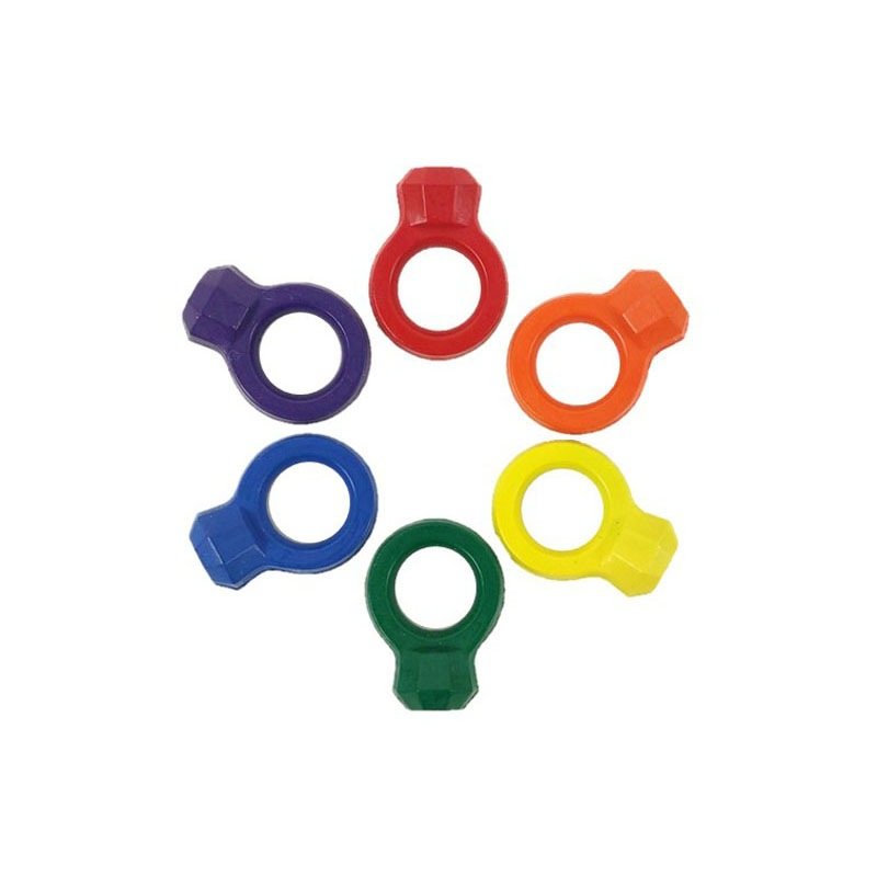 出所：公式Can★Doネットショップ ゆびわのクレヨン　6P