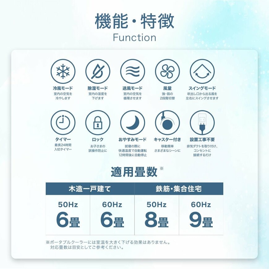 出所：株式会社ニトリホールディングス 木目調 ポータブルクーラー