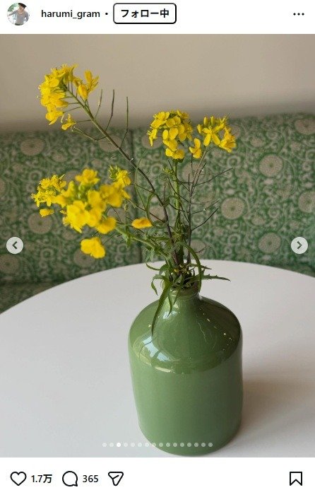 出所：栗原はるみのInstagram（＠harumi_gram） 参照日：2026年3月31日