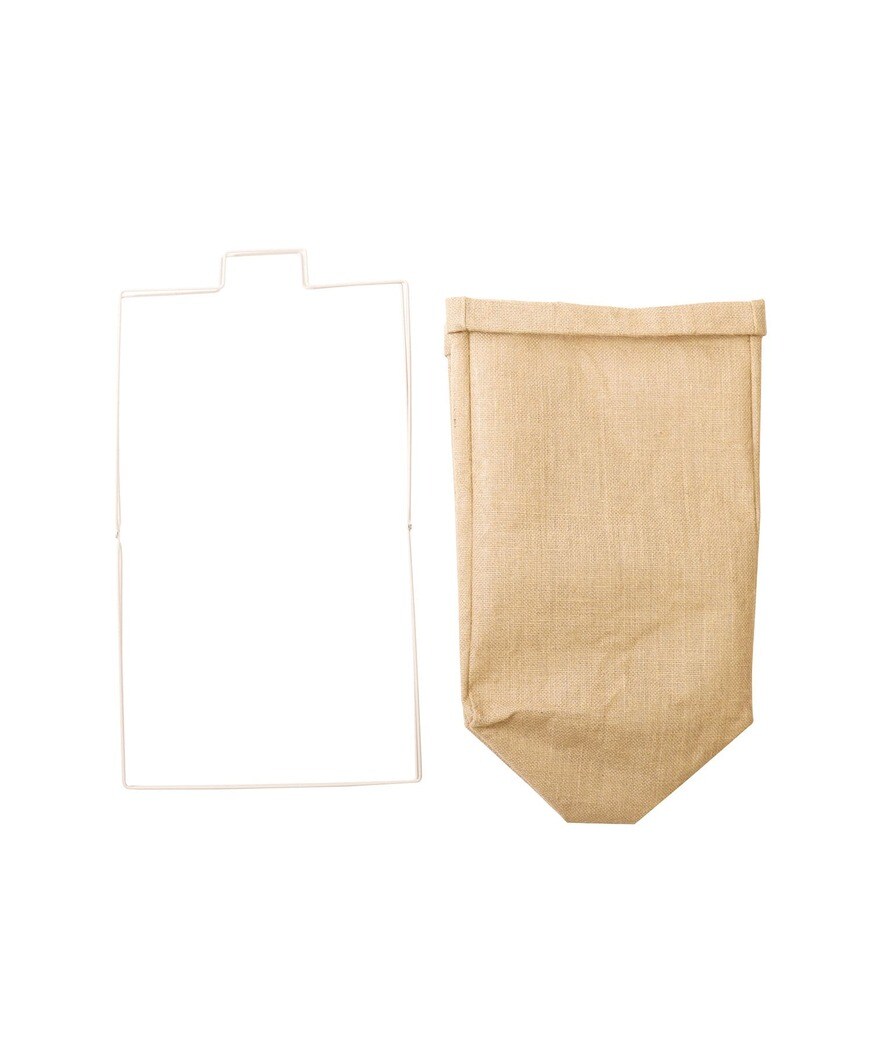 出所：パルグループ公式ファッション通販サイト 3COINS 【KonMari×3COINS】ジュートランドリー収納 